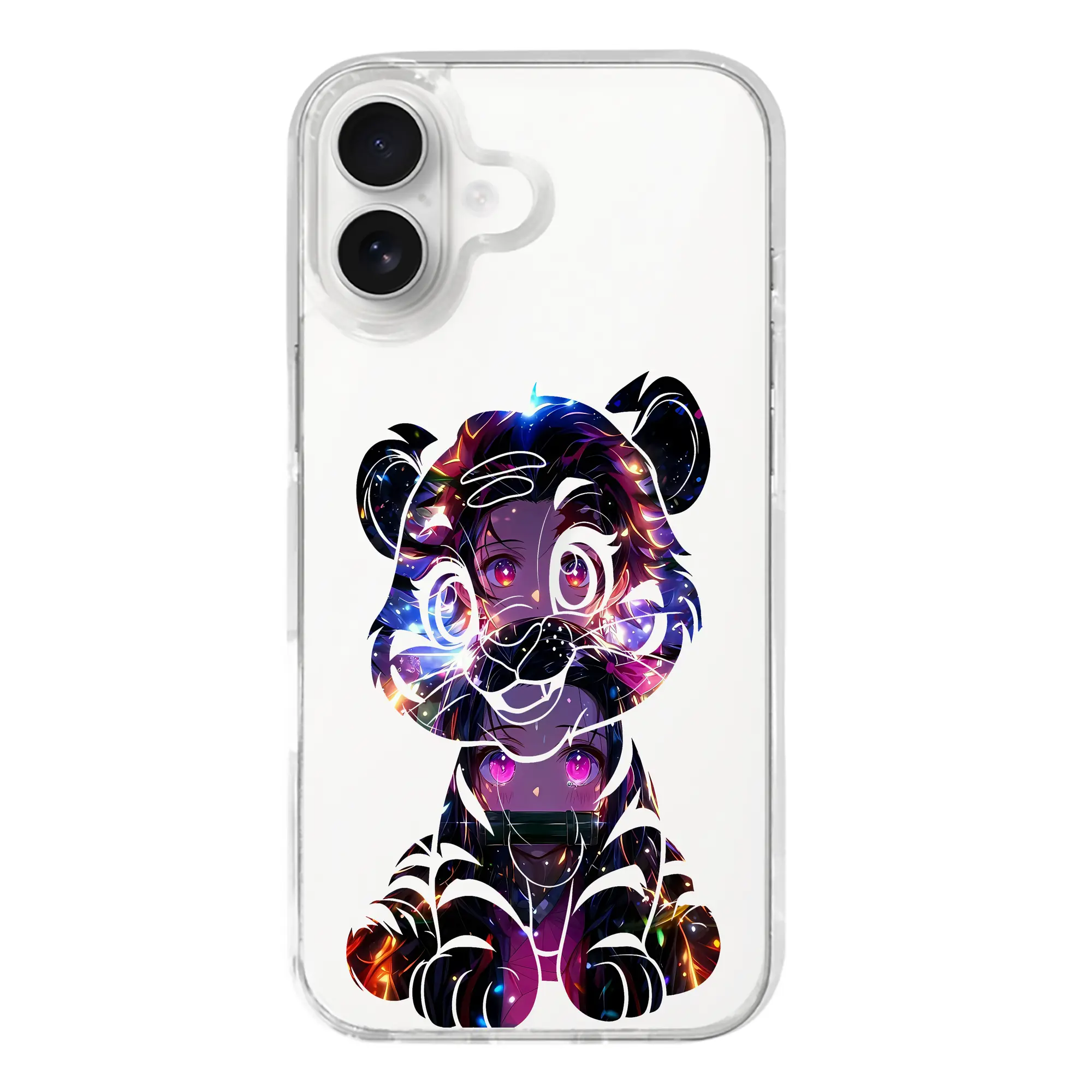 鬼滅の刃 グッズ,竈門 禰豆子 - iPhone 17シリーズ 透明スマホケース – 薄型・耐衝撃・精密フィット保護カバー